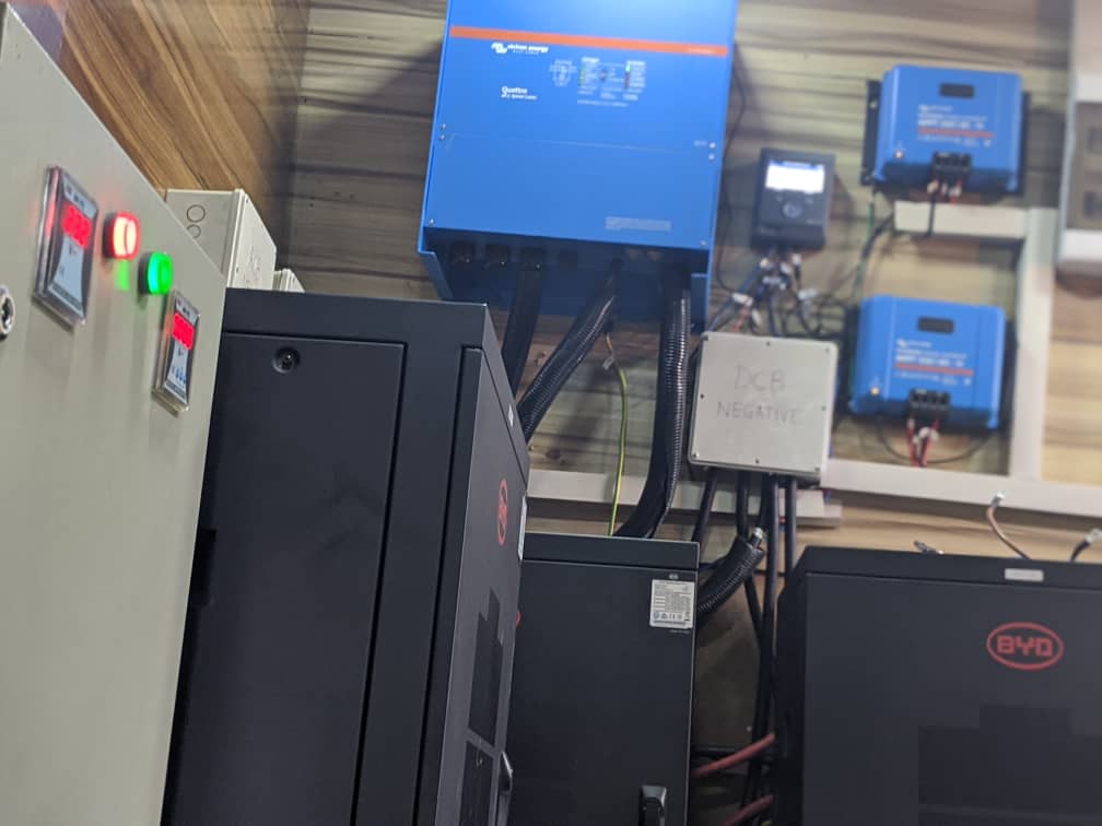 Victron inverter and BYD battery bank