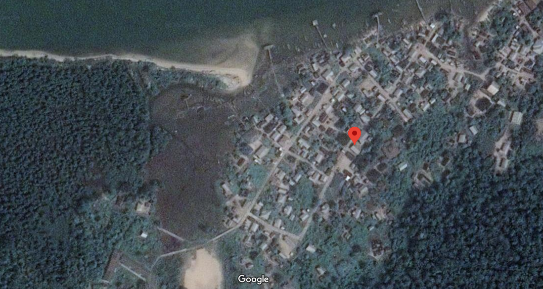 Fish Town community from above