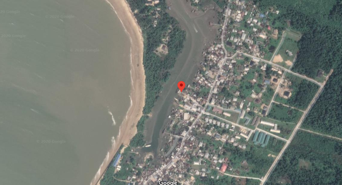 Sangana community from above
